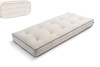 Materac 90x200 naturalny z lateksem - Futon Pascall Comfort Trio Latex Wool Kedro Len