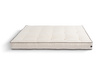 Materac 120x200 naturalny z lateksem i 2x kokosem - Futon Pascall Comfort Relax Hard Kedro Ecru
