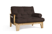 Fotel Sakura - Pascall Futon Brązowy