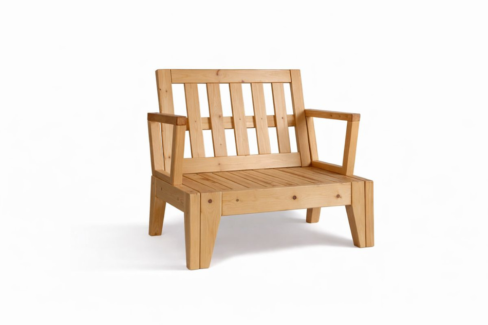 Fotel Sakura - Pascall Futon Granatowy