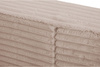 Sofa rozkładana flexio 140x200 - Pascall - sztruksowy Beżowy