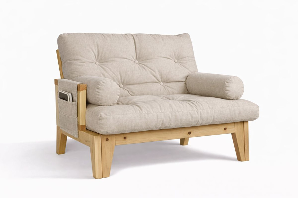 Fotel Sakura - Pascall Futon Len