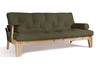 Sofa rozkładana 200 cm - Sakura - Pascall Futon Khaki
