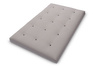 Futon Pascall Medium Duo Coco - Materac 120x200 Szary - naturalny z kokosem