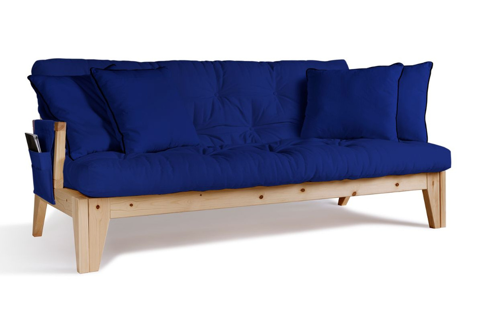 Sofa rozkładana 200 cm - Sakura - Pascall Futon Modrakowy