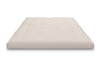 Materac 160x200 naturalny z lateksem - Futon Pascall Slim Duo Latex Modrakowy