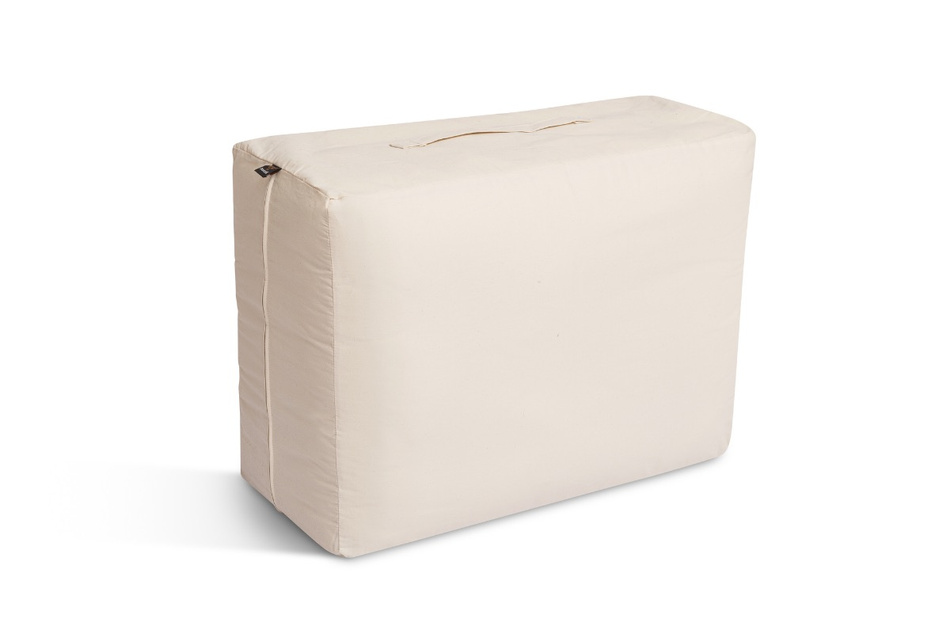 Materac Składany 90x200 z lateksem - Futon Pascall Flex Latex Modrakowy