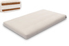 Materac 120x200 naturalny z wełną, lateksem i 2x kokosem - Futon Pascall Comfort Wool Hard Ecru