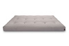 Materac 140x200 naturalny z lateksem i 2x kokosem - Futon Pascall Comfort Relax Hard Szary
