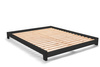 Pascall Łóżko Drewniane 160x200 - Aisha Basic Black