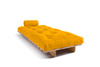 Sofa rozkładana 90x200 - Slim Exclusive Classic - Pascall Futon Miodowy
