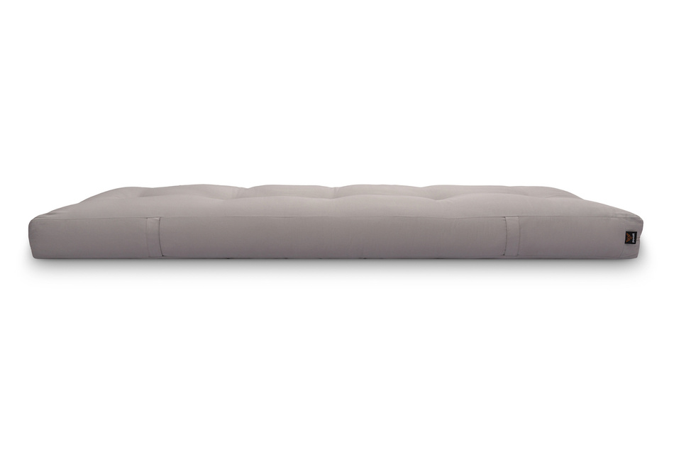 Materac 90x200 naturalny z lateksem i 2x kokosem - Futon Pascall Comfort Relax Hard Szary