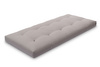 Materac 90x200 naturalny z wełną, lateksem i 2x kokosem - Futon Pascall Comfort Wool Hard Szary
