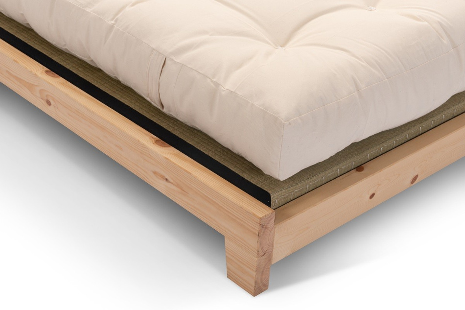 Pascall Łóżko Drewniane 90x200 - Aisha Exclusive Natura Tatami