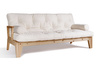 Sofa rozkładana 200 cm - Sakura - Pascall Futon Ecru