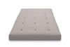 Futon Pascall Medium Duo Coco - Materac 120x200 Szary - naturalny z kokosem