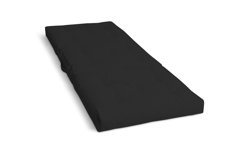 Materac Składany 90x200 - Futon Pascall Flex Natural Czarny