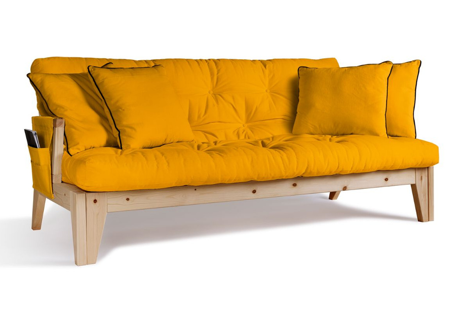 Sofa rozkładana 200 cm - Sakura - Pascall Futon Miodowy