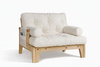 Fotel Sakura - Pascall Futon Ecru