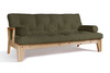 Sofa rozkładana 200 cm - Sakura - Pascall Futon Khaki