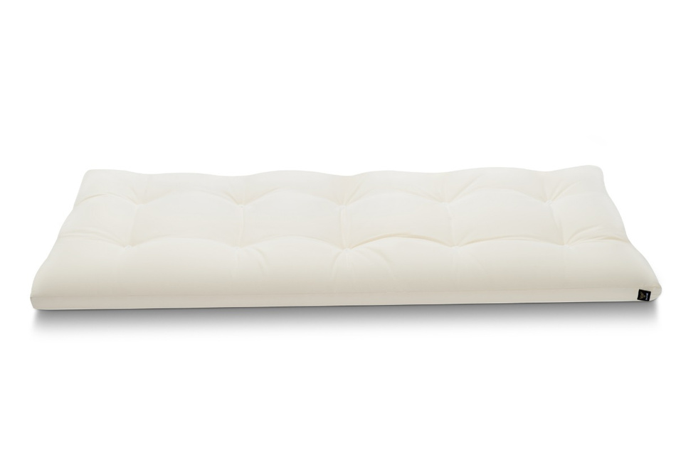 Futon Pascall Travel Natural - Materac 90x200 Czarny - naturalny
