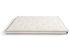 Materac 160x200 naturalny z lateksem - Futon Pascall Slim Latex Kedro Ecru