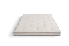 Materac 140x200 naturalny z lateksem - Futon Pascall Slim Duo Latex Kedro Len