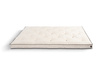 Materac 140x200 naturalny z lateksem - Futon Pascall Slim Duo Latex Kedro Ecru