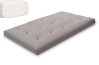 Materac 120x200 naturalny - Futon Pascall Comfort Natural Szary