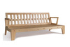 Sofa rozkładana 200 cm - Sakura - Pascall Futon Brązowy