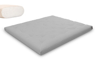 Materac 180x200 naturalny - Futon Pascall Slim Natural Gołębi Popiel