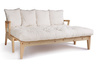 Sofa rozkładana 200 cm - Sakura - Pascall Futon Ecru