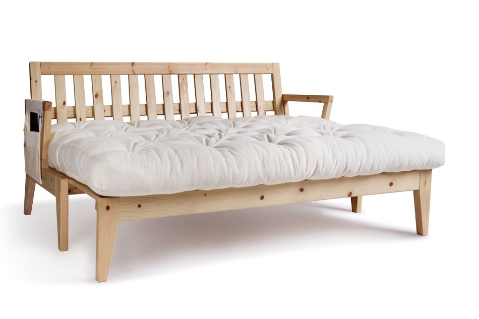 Sofa rozkładana 200 cm - Sakura - Pascall Futon Ecru