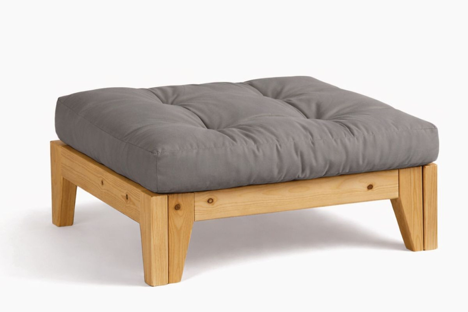 Podnóżek Sakura - Pascall Futon Szary