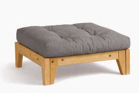 Podnóżek Sakura - Pascall Futon Szary