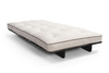 Sofa rozkładana 90x200 - Slim Exclusive Kedro Black  - Pascall Futon Len