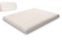 Materac 160x200 naturalny z lateksem - Futon Pascall Medium Duo Latex Ecru