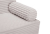 Sofa flexio 85x200 - Pascall - sztruksowy Jasno Szary