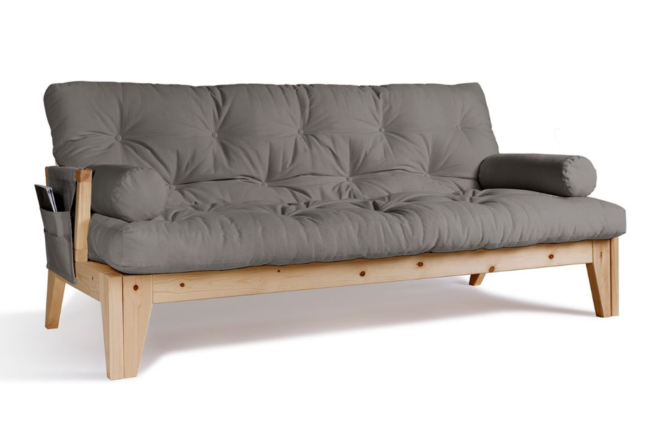 Sofa rozkładana 200 cm - Sakura - Pascall Futon Szary