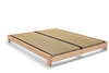Pascall Łóżko Drewniane 160x200 - Aisha Basic Natura Tatami