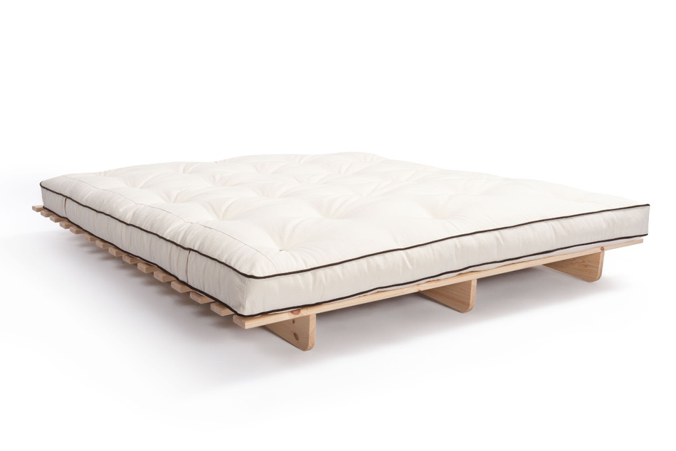 Sofa rozkładana 180x200 - Slim Exclusive Kedro Classic  - Pascall Futon Ecru