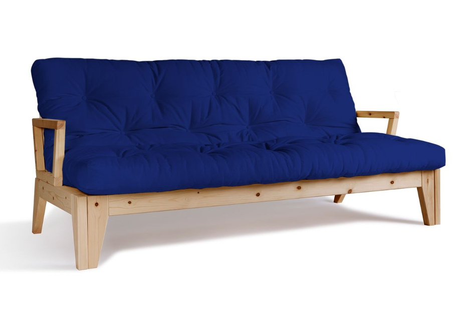 Sofa rozkładana 200 cm - Sakura - Pascall Futon Modrakowy