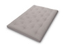 Materac 140x200 naturalny z lateksem - Futon Pascall Slim Duo Latex Szary