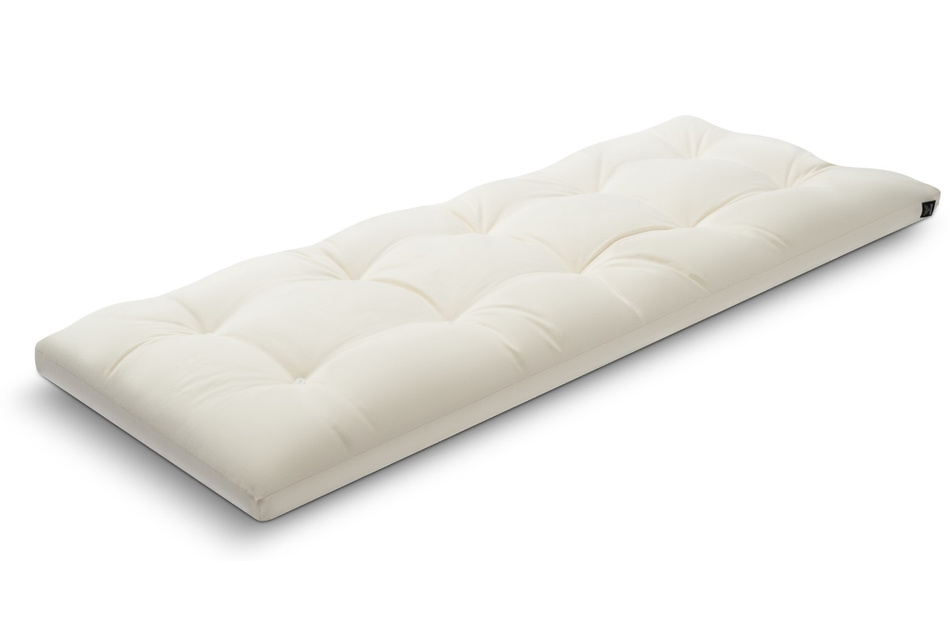 Futon Pascall Travel Natural - Materac 90x200 Czarny - naturalny