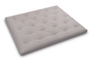 Materac 160x200 naturalny z lateksem - Futon Pascall Slim Duo Latex Szary