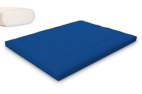 Materac 160x200 naturalny - Futon Pascall Slim Natural Modrakowy