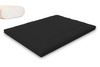 Materac 160x200 naturalny - Futon Pascall Slim Natural Czarny