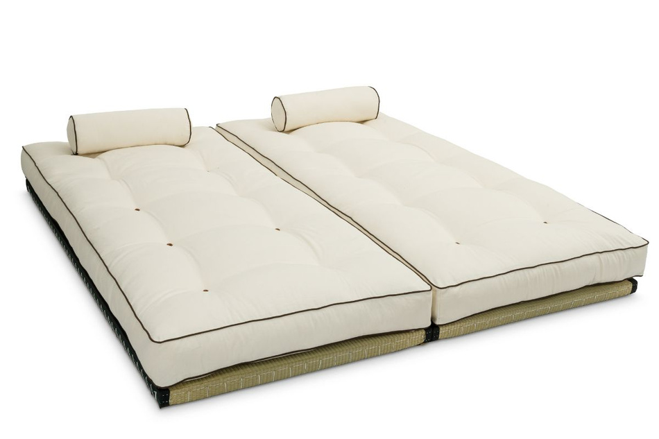 Sofa Tatami Medium Latex Kedro 90x200 - Pascall Futon Ecru