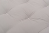 Materac 90x200 naturalny z lateksem - Futon Pascall Slim Duo Latex Szary