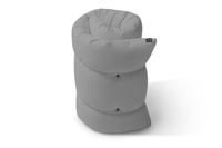 Futon Pascall Travel Natural - Materac 80x200 Gołębi Popiel - naturalny